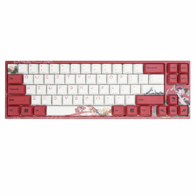 Mechanical Keyboard Ducky x Varmilo Miya Koi 65%, Cherry MX Silent Red 