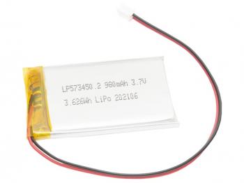 Акумулаторна батерия AKYGA, Li-Po, 3.7 V, 980mAh, PCM