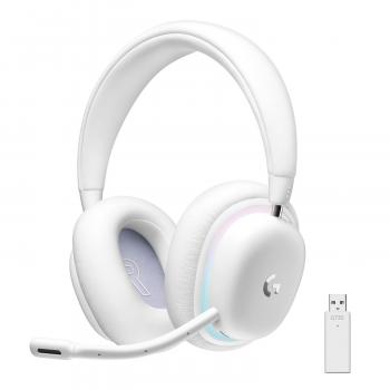 Wireless Gaming Headphones Logitech, G735 RGB White