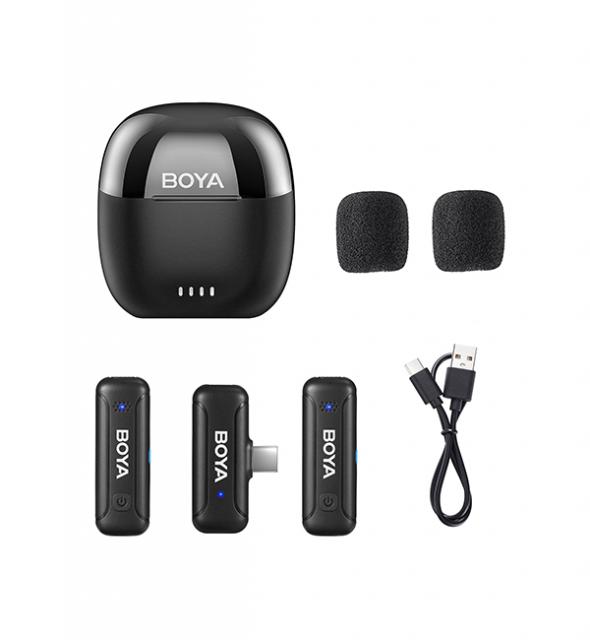 BOYA Mini 2.4GHz Wireless Microphone, USB-C 