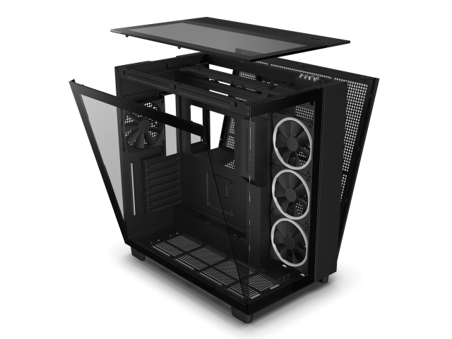 Кутия NZXT H9 Elite Matte Black 