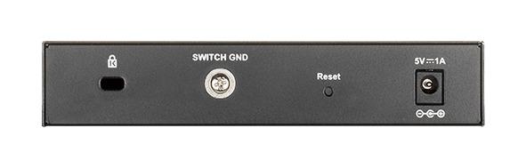 Суич D-Link DGS-1100-08V2, 8 портов 10/100/1000 Gigabit Smart Switch, управляем 