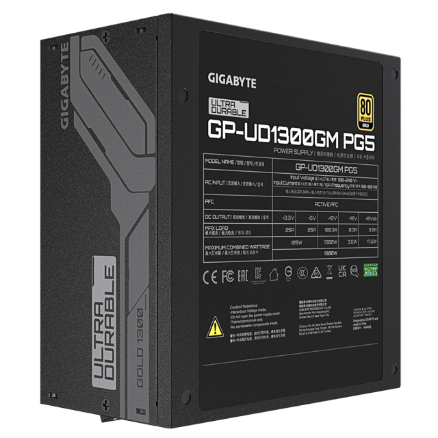 Power Supply Gigabyte UD1300GM PG5 1300W 80+ GOLD 