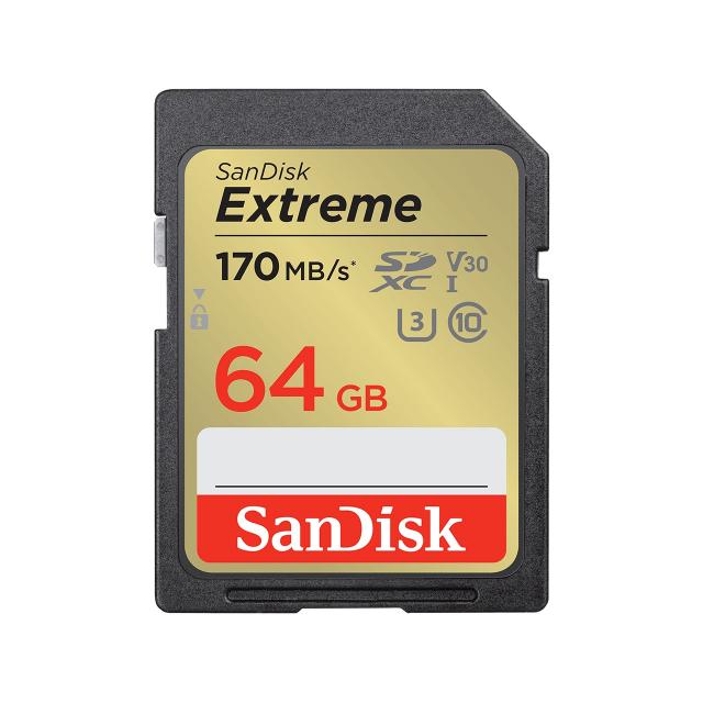 Карта памет SANDISK Extreme SDXC, 64GB 