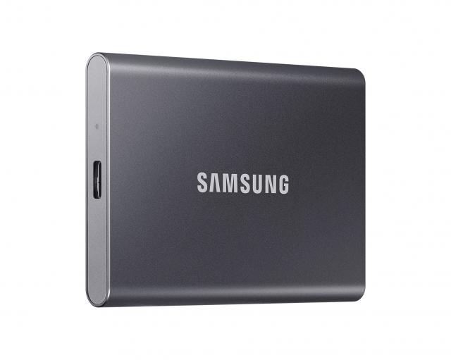 Външен SSD Samsung T7 Titan Grey 1000GB 