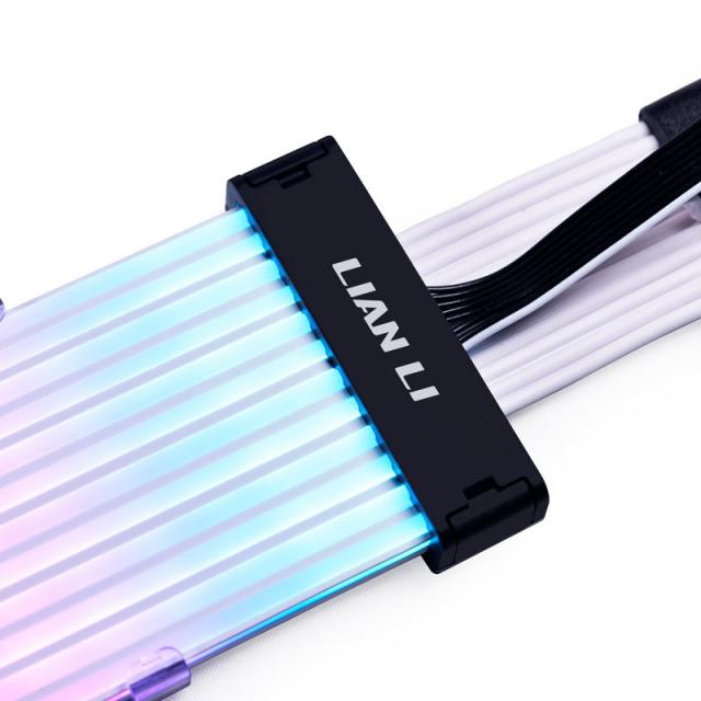 Удължителен RGB кабел Lian-Li Strimer Plus V2, 16-Pin - 12VHPWR за RTX 40-та серия, 168 LED 