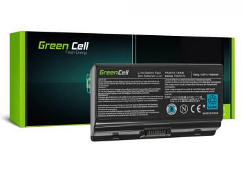 Батерия за лаптоп GREEN CELL, TOSHIBA PA3615U, SATELITE L45, 10.8V, 4400mAh, Черен