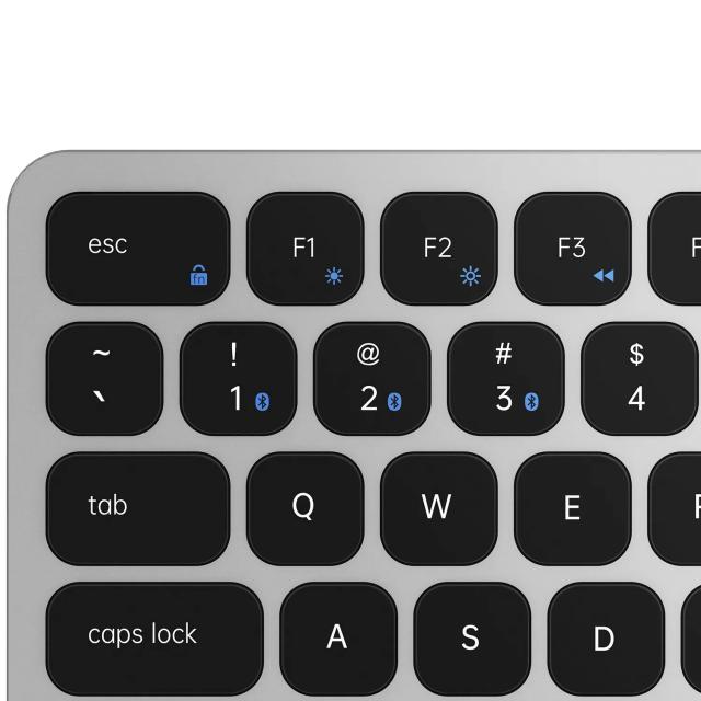Безжична клавиатура Huion HB186S, За графичен таблет, Bluetooth 5.1 