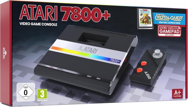 Retro Gaming Console ATARI 7800+ 