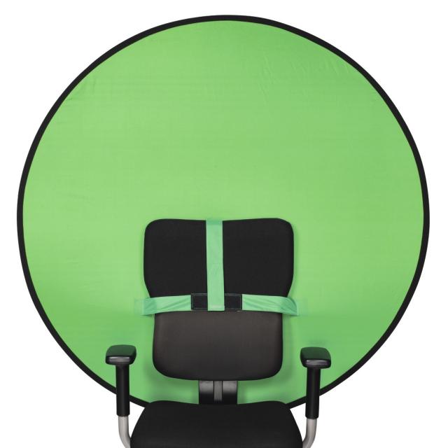 Hama "Chairy" Folding Background, green, Ø 130 cm 