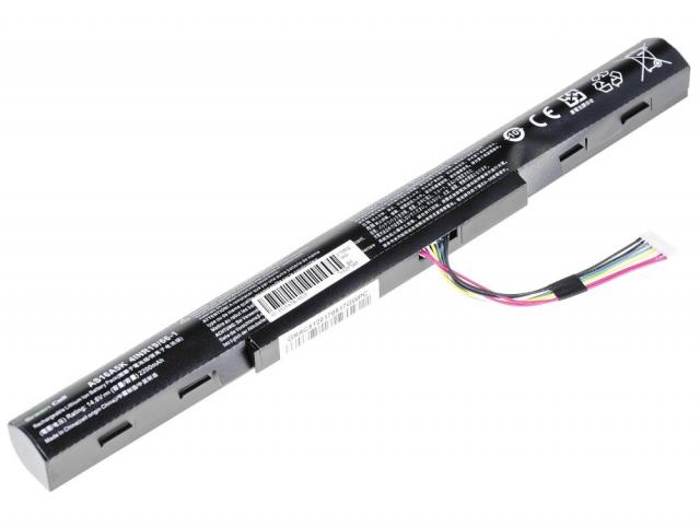 Laptop Battery for Acer Aspire E 15 E15 E5-575 E5-575G E 17 E17 E5-774 E5-774G AS16A5K 14.8V 2200mAh GREEN CELL 