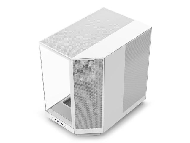 Case NZXT H6 Flow Matte White - Middle Tower 