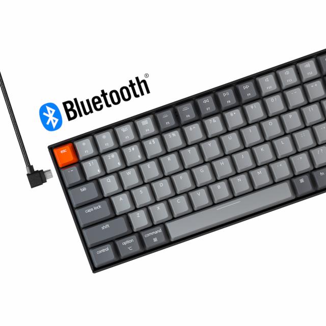 Геймърска Механична клавиатура Keychron K4 Hot-Swappable Full-Size Gateron Blue Switch White LED Gateron Blue Switch ABS 