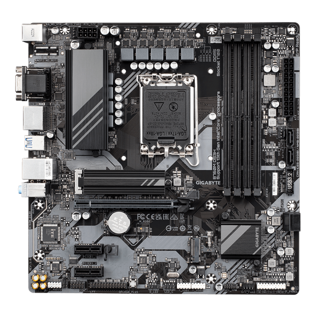 Motherboard GIGABYTE B760M DS3H DDR5, socket 1700, mATX 