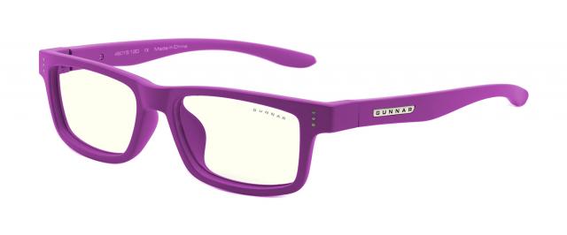 Детски компютърни очила GUNNAR Cruz Kids Small, Clear Natural, Лилав 