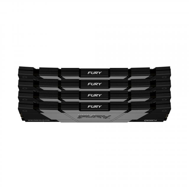 Памет Kingston FURY Renegade Black 128GB(4x32GB) DDR4 3600MHz CL18 