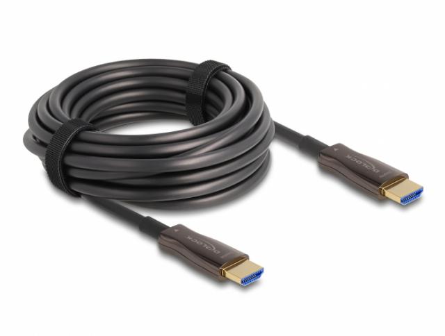 Delock Active Optical HDMI Cable with metal armouring 8K 60 Hz 100 m 