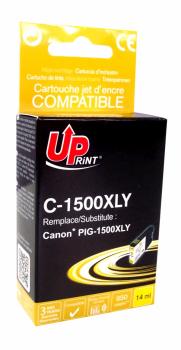 Ink cartridge UPRINT PGI1500 CANON, Yellow