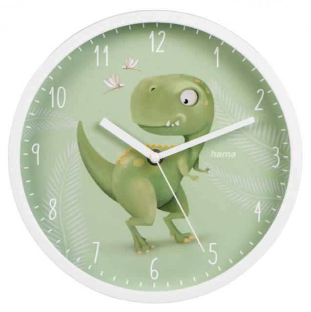 Children's wall clock Hama "Happy Dino" HAMA-186427  