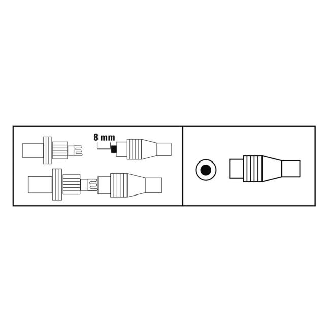 Hama Antenna Plug, Coax, can be clamped 