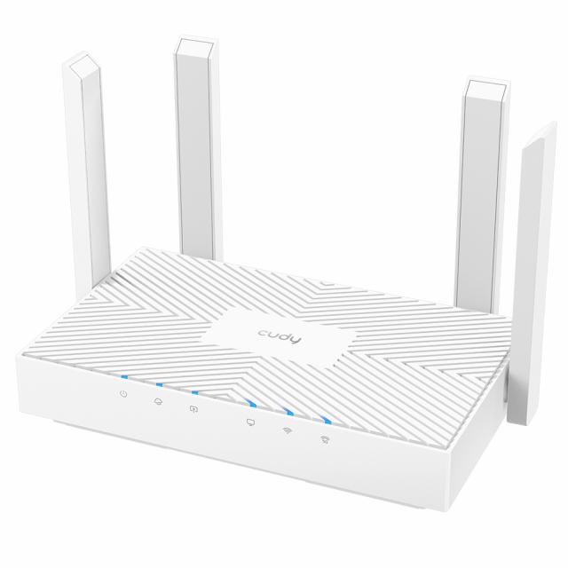 Wireless Router CUDY WR1300E, Dual-band AC1200, 300+867 Mbps, 3xGigabit 