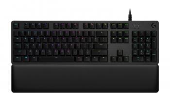 Геймърска механична клавиатура Logitech, G513 Carbon RGB, GX Red Mechanical суичове