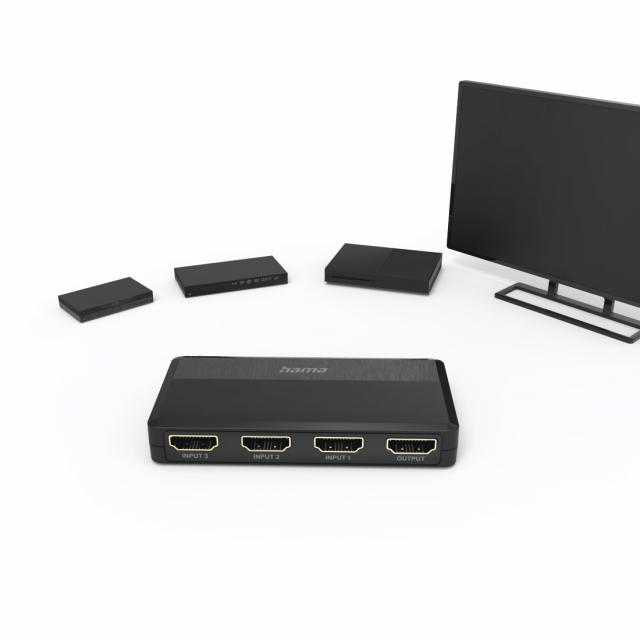 HAMA Превключвател HDMI™, 3x1, 121760 