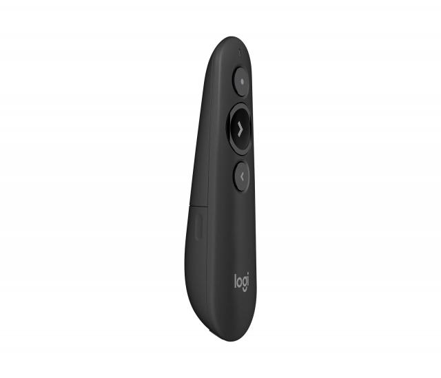 Безжичен презентер Logitech R500s, Bluetooth, 2.4 GHz Wireless, Черен 