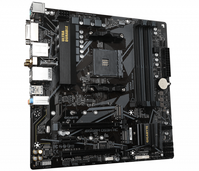 Motherboard GIGABYTE B550M DS3H AC Socket AM4 