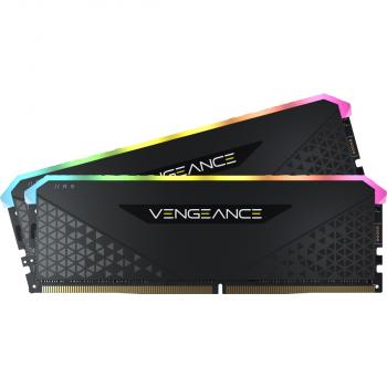 Памет Corsair Vengeance RS RGB Black 16GB(2x8GB) DDR4 3200MHz CMG16GX4M2E3200C16