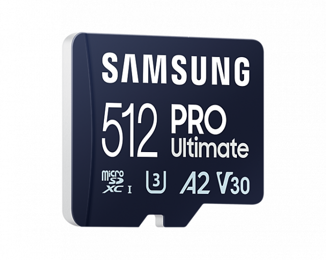 Карта памет Samsung PRO Ultimate, microSDXC, UHS-I, 512GB, Адаптер, USB четец 