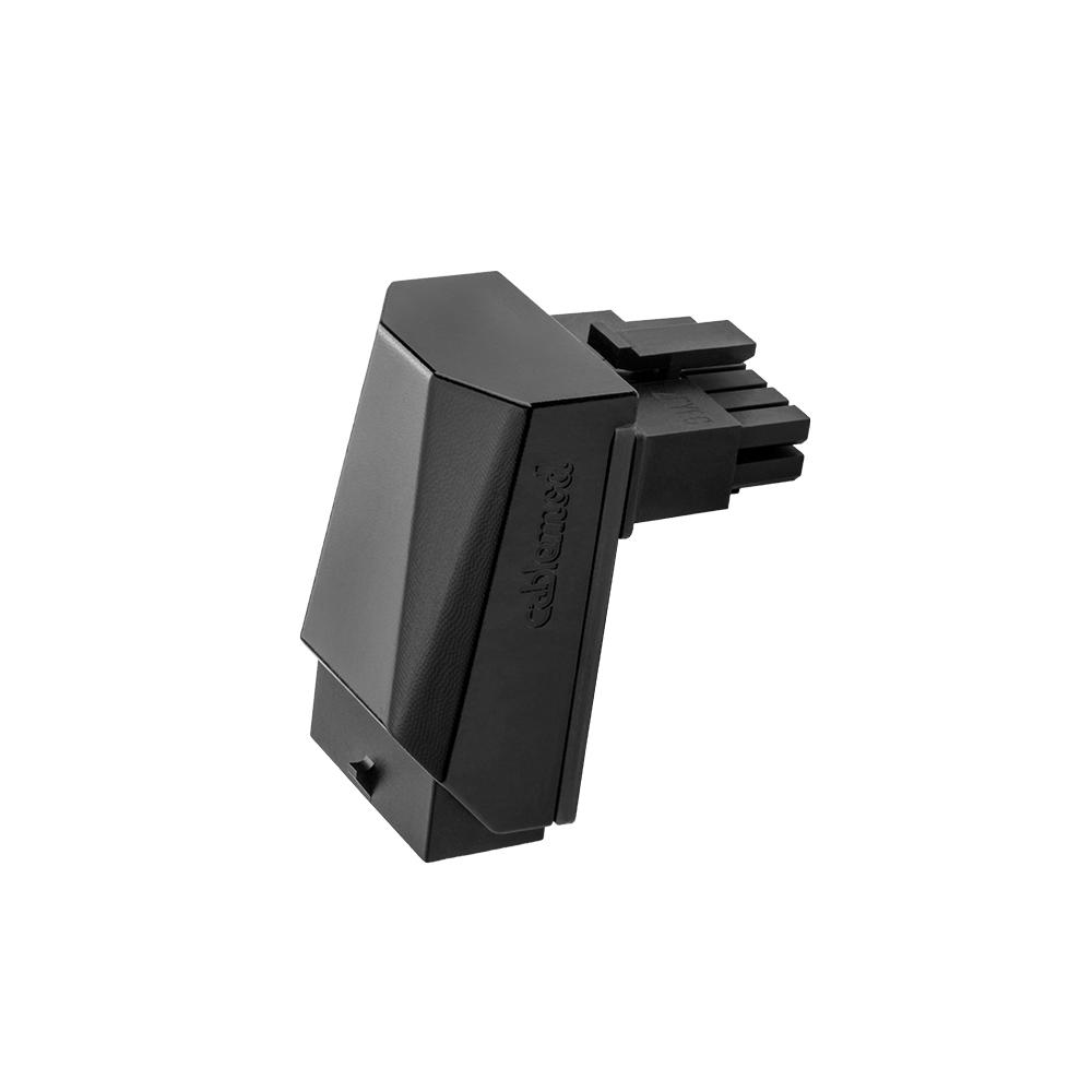 CableMod 12VHPWR 90 Degree Angled Adapter - Variant A Black