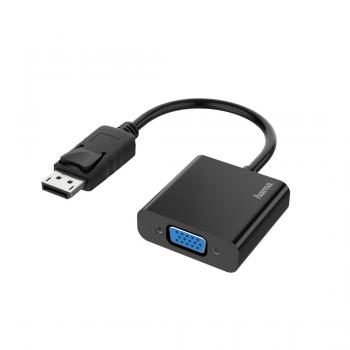 Hama Video Adapter, DisplayPort Plug - VGA Socket, Full-HD 1080p