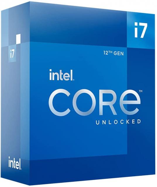 CPU Intel Alder Lake Core i7-12700K, 12 Cores, 3.6GHz, 25MB, LGA1700, 125W 