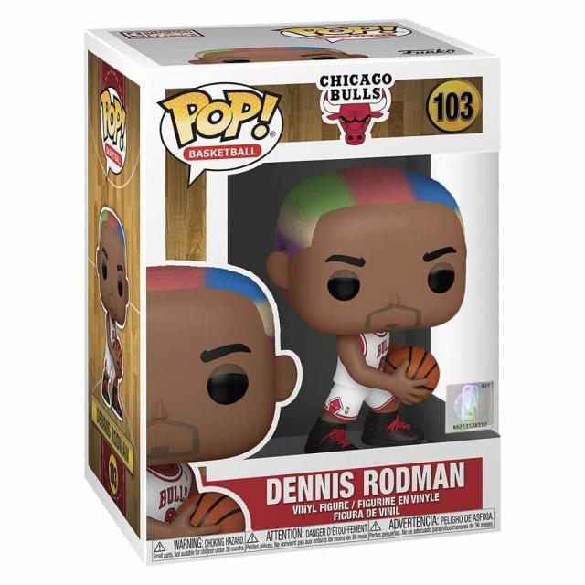 Фигурка Funko POP! NBA Basketball: Chicago Bulls - Dennis Rodman (Bulls Home) #103 