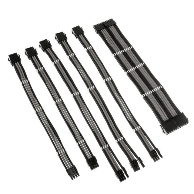 Sleeved Extension Cable Kit Kolink Core, Black/Grey 