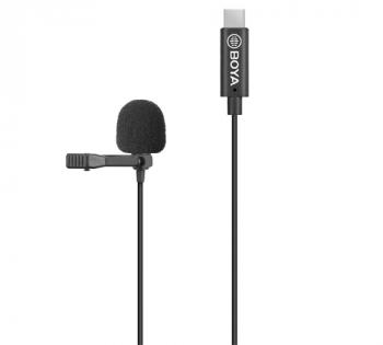 BOYA Digital Lavalier Microphone BY-M3, USB-C