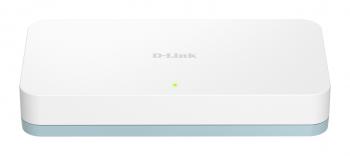 Суич D-Link DGS-1008D/E, 8 портов, 10/100/1000, Gigabit, Desktop 