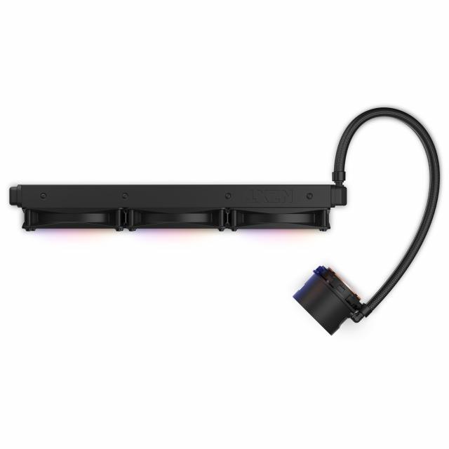 Охладител за процесор NZXT Kraken 360 RGB Black, LCD Display 