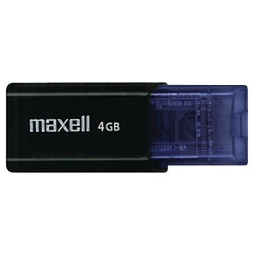 USB памет MAXELL FLIX, USB 2.0, 4GB, Черна 