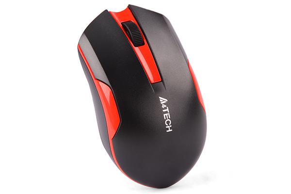 Optical Mouse A4tech G3-200N, Black/Red 