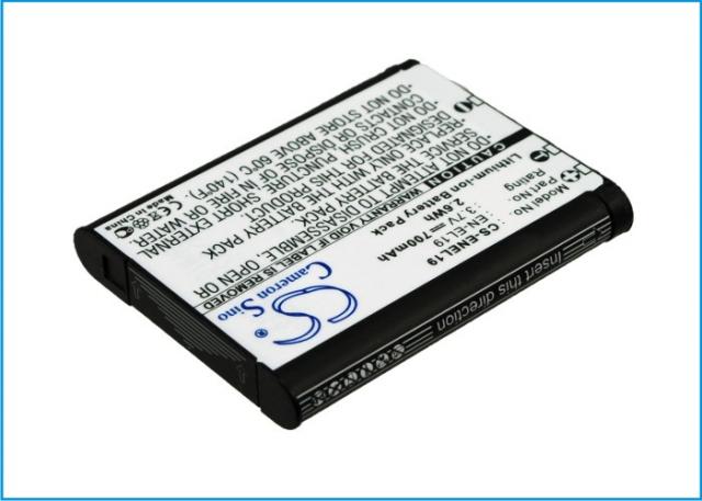 Camera Battery for NIKON EN-EL19  Li-Ion 3.7V 700mAh Cameron Sino 