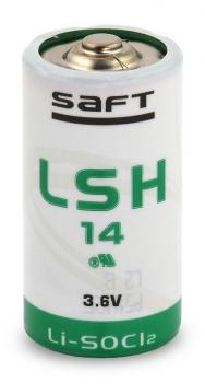 Lithium thionyl battery 3,6V 5.8Ah  C, R14, LSH14, LS26500  STD  SAFT