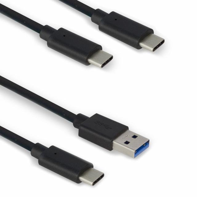 Чекмедже за твърд диск ACT AC1220, 2.5", SATA, USB-C 3.2 Gen2 (USB 3.1), Черен 