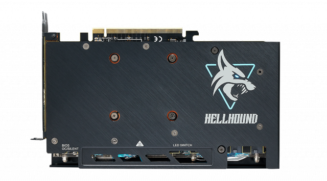 Graphic card  POWERCOLOR RX 7600 XT Hellhound 16GB OC 