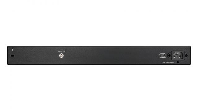Switch D-Link DGS-1210-24P/E, 24 PoE 10/100/1000 Base-T port with 4 x 1000Base-T /SFP ports, managed, Rack-Mount 
