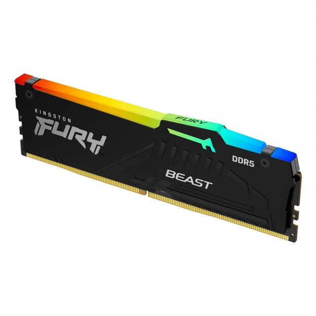 Памет Kingston FURY Beast RGB 16GB DDR5 - KF556C36BBEA-16 