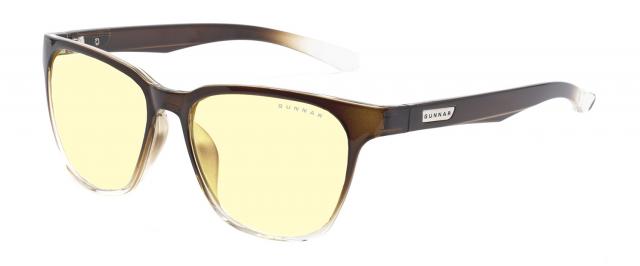 Геймърски очила GUNNAR Berkeley Latte Fade, Amber, Кафяв 