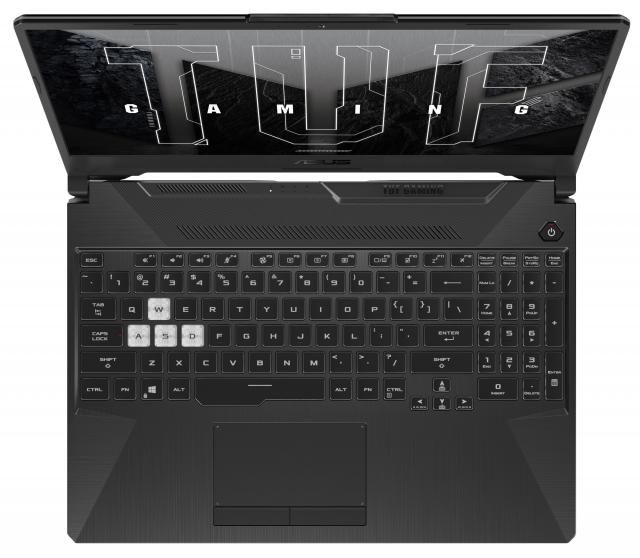 Notebook ASUS TUF A15 FA506NF-HN009, AMD Ryzen5 7535HS/H, 15.6" FHD 144 Hz, 16GB DDR5, 512 GB M.2 SSD, RTX 2050 4GB GDDR6, Backlit RGB, no OS 