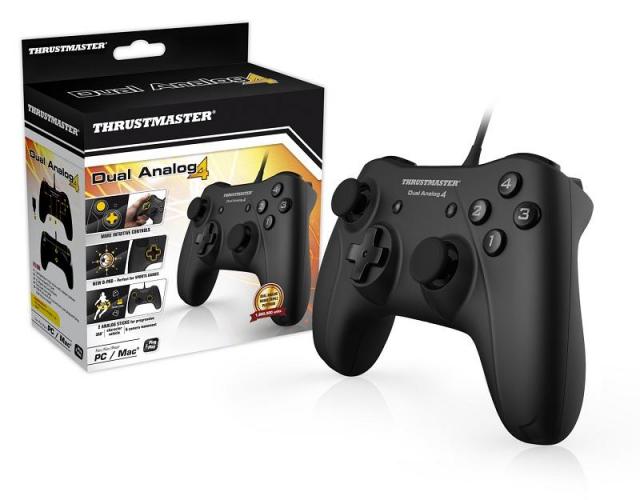 Gamepad PC Thrustmaster Dual Analog 4, Black 